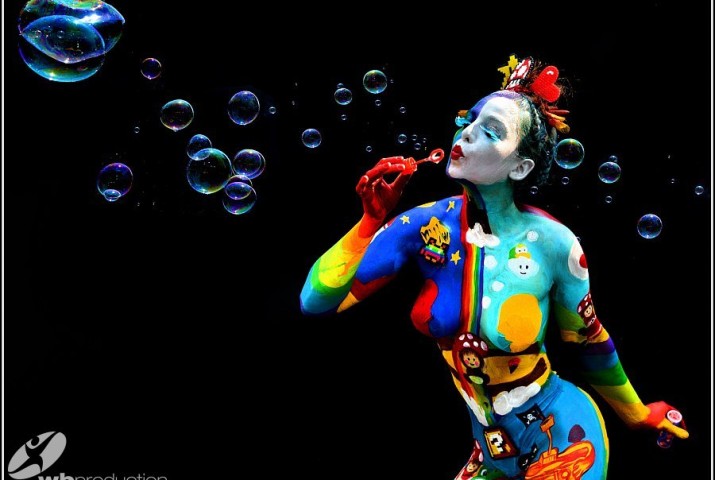 World body painting festival 2015: Andreas-Baumgartner