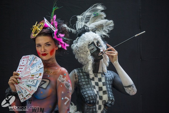 World body painting festival 2015: Oender-Tuerkmen