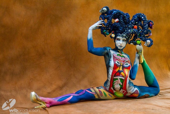 World body painting festival 2015: Mawele-Schamaila