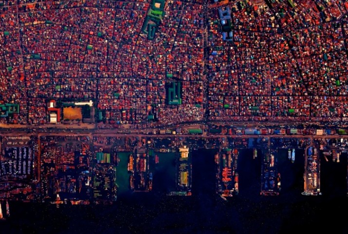 Il porto di Manila, nelle Filippine