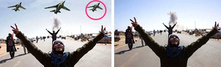 Inganni della fotografia (foto storiche e non, ritoccate e smascherate)