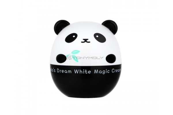 Packaging innovativo le maschere per sbiancare la pelle contenute in una scatola a forma di panda