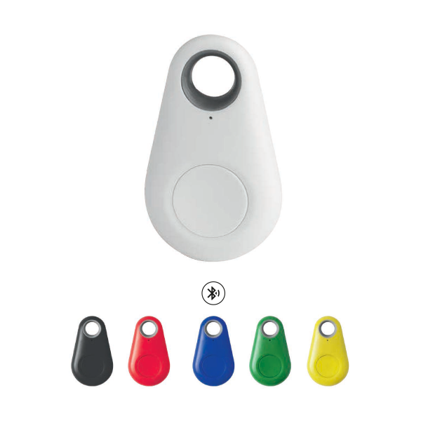 Localizzatore in plastica con pila inclusa.