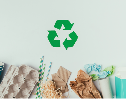 Carta riciclata da fonti inusuali